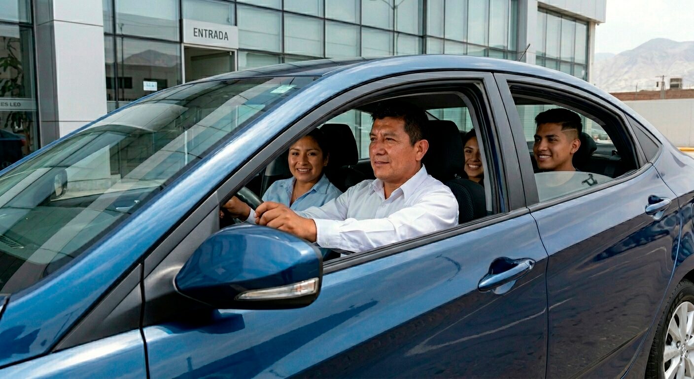 auto y pasajeros